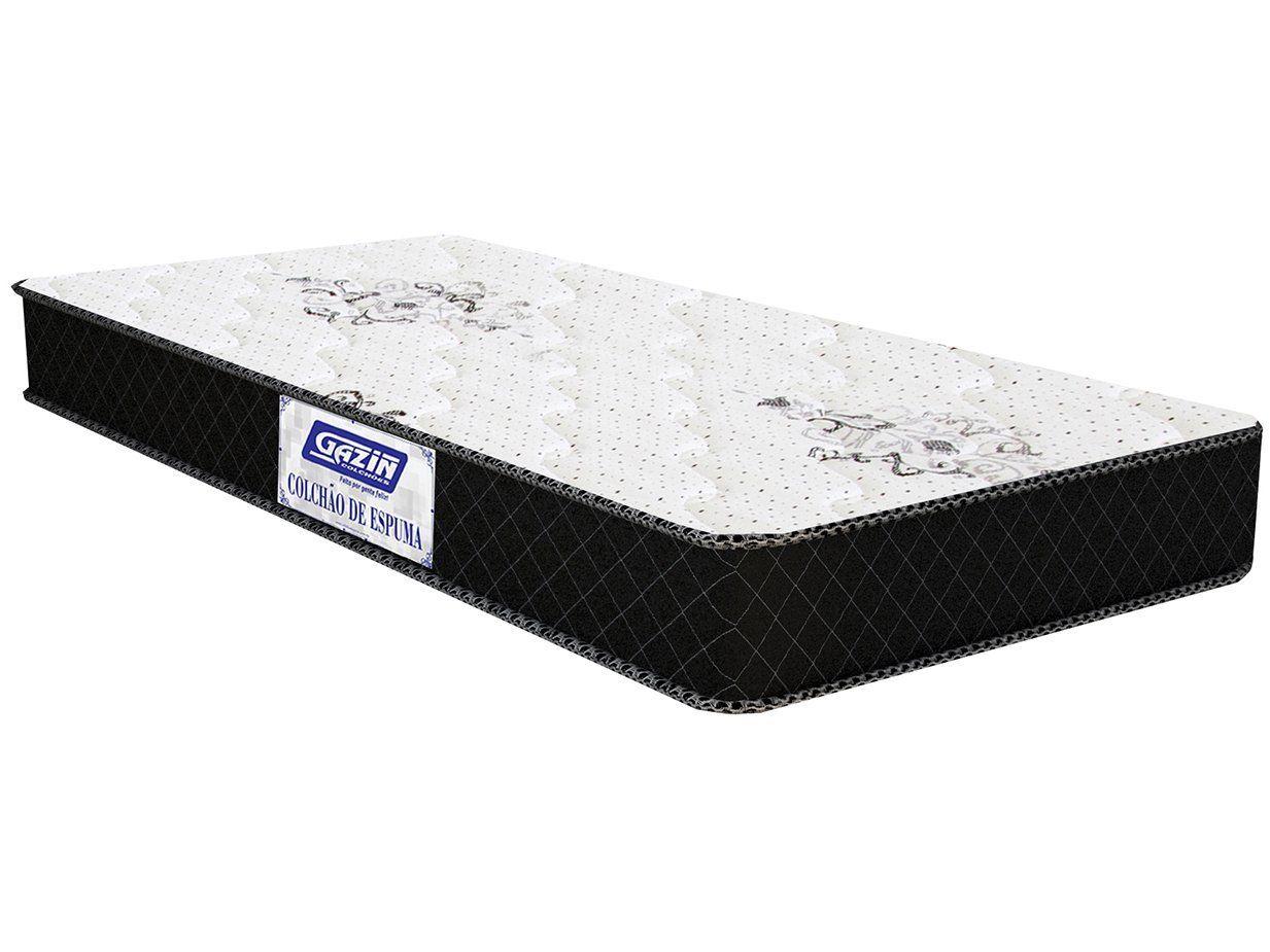 Colchão Solteiro Gazin de Espuma D33 15x88x188cm