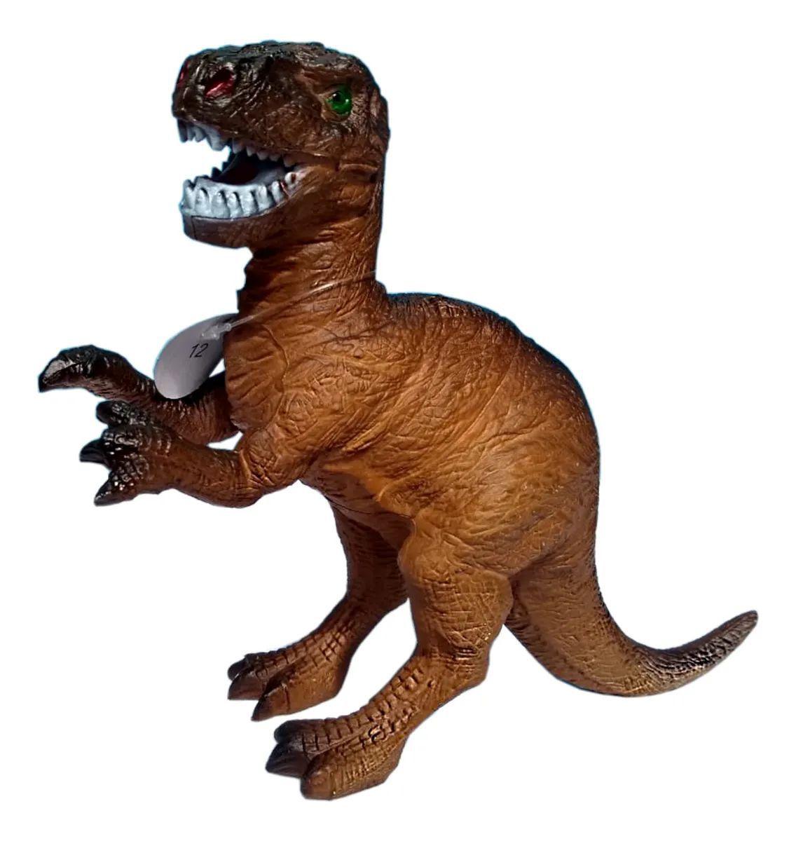 Coleção Com 4 Brinquedo Dinossauro Borracha Tamanho Grande - toys ...