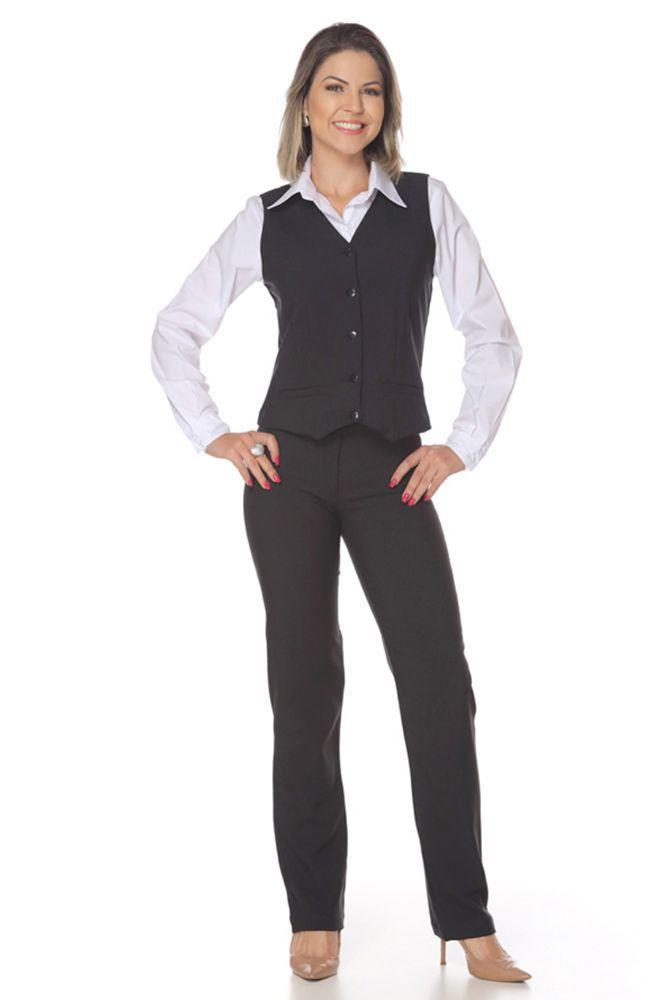 Colete social feminino - Demorgan Uniformes - Colete Feminino ...