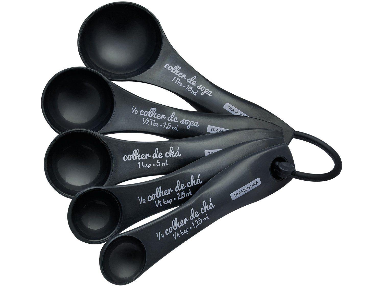 - Colher de chá 1/4: 1,25ml
- Colher de chá 1/2: 2,5ml
- Colher de chá 1: 5ml
- Colher de sopa 1/2: 7,5ml
- Colher de sopa 1: 15ml - Grafite