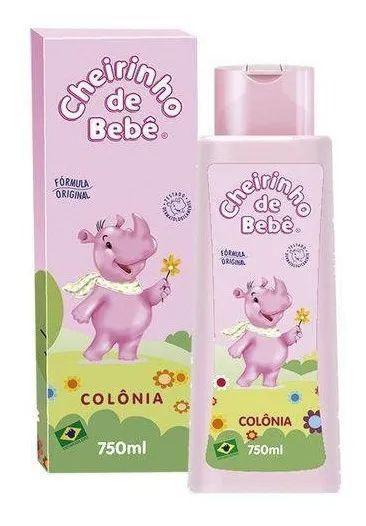 Colonia Cheirinho De Bebe Rosa 750ml Agua De Cheiro E Colonia Para Bebe Magazine Luiza
