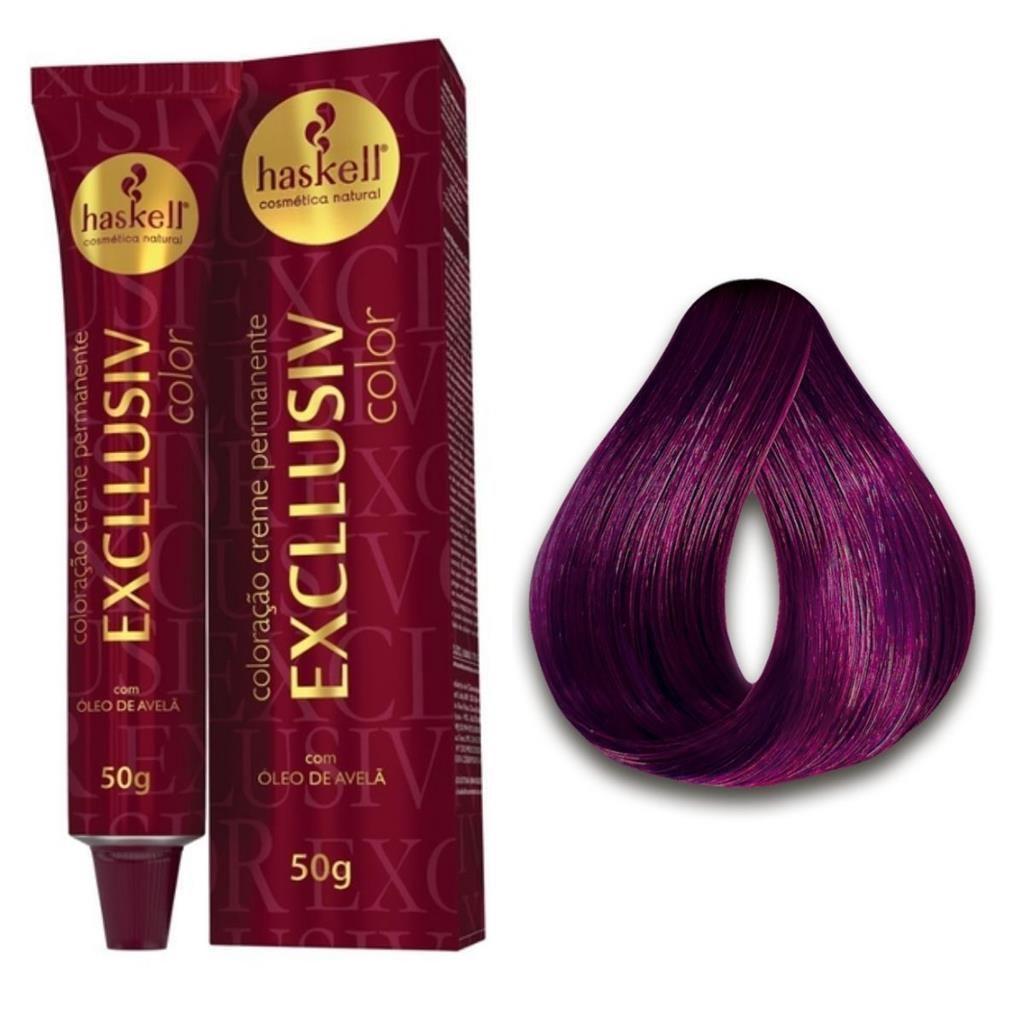 Imagem de Coloração Creme Haskell Excllusiv Color 8.26 Marsala