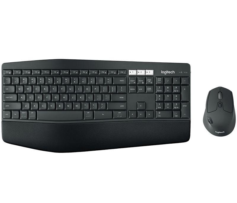 Wireless Mouse Receptor Teclado Inalambrico Logitech Combo Teclado