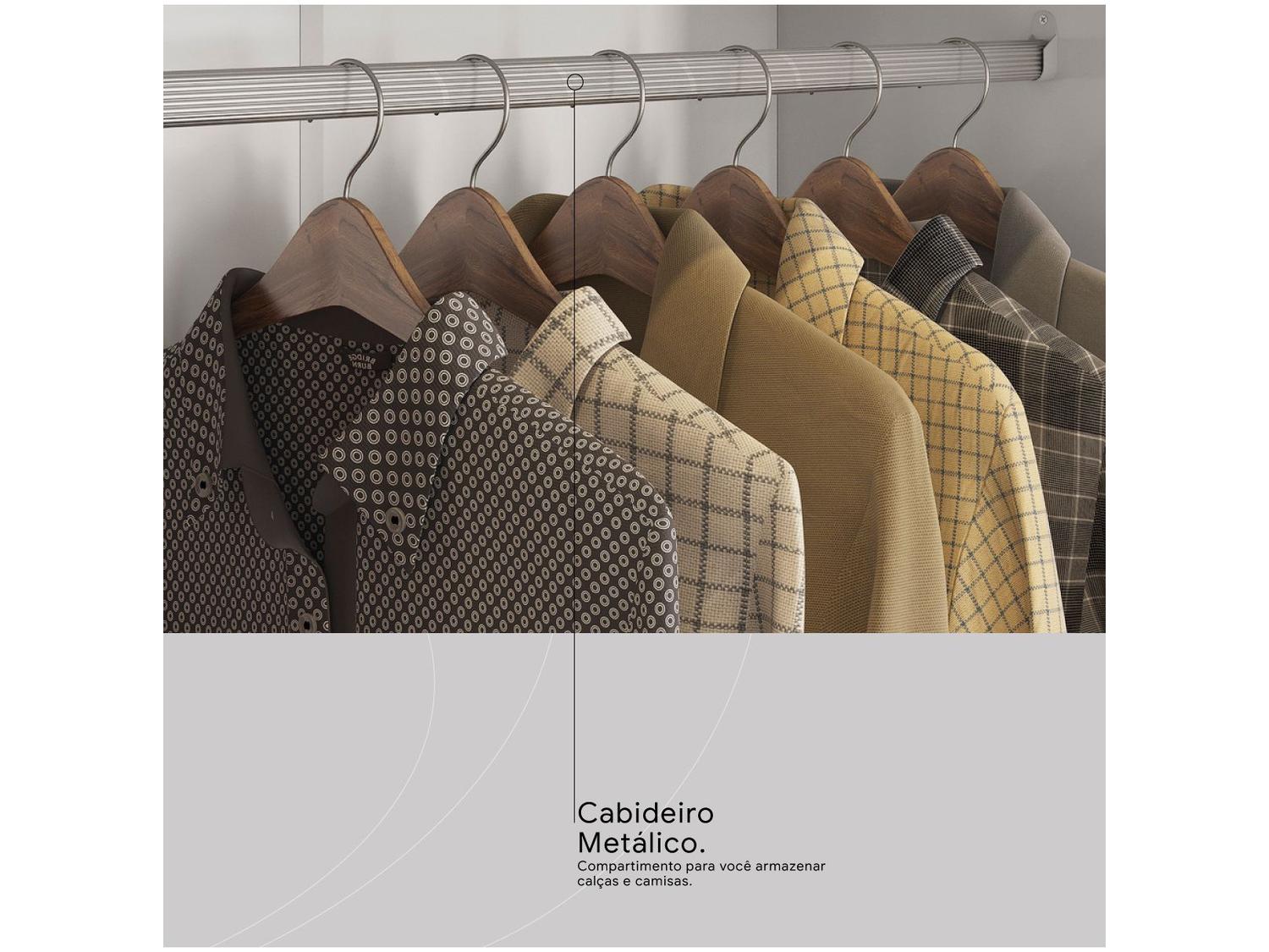Cômoda 2 Portas 7 Gavetas Demóbile