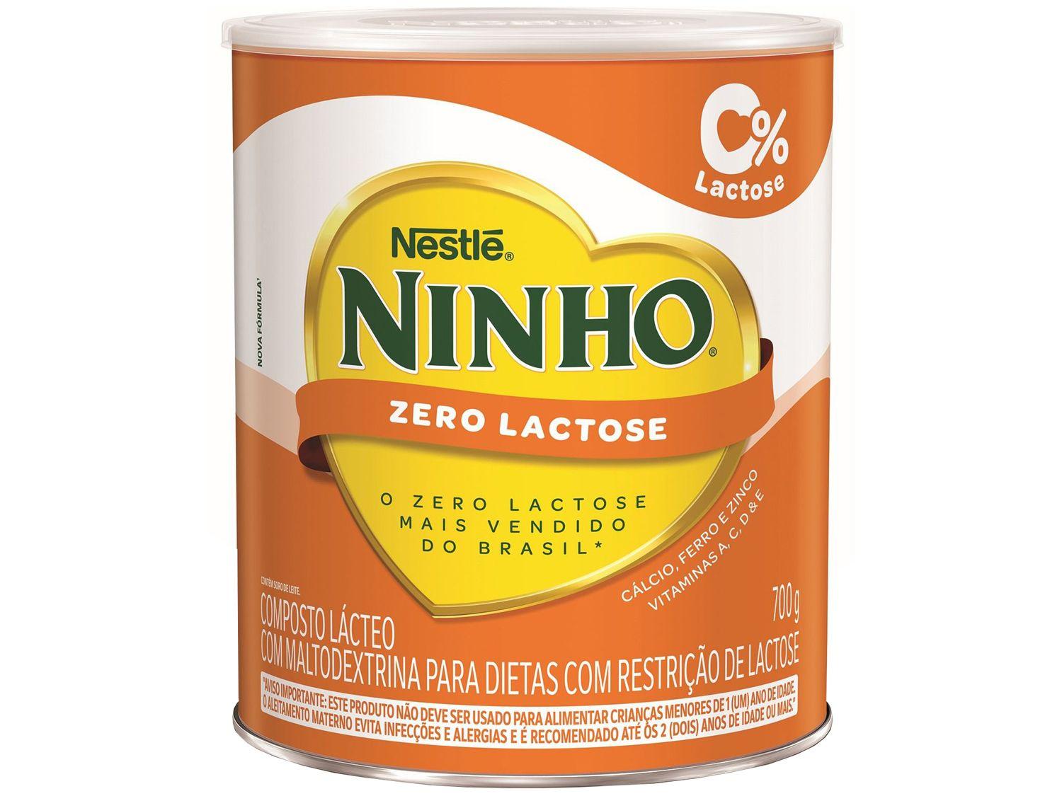 Composto Lácteo Ninho Forti+ Zero Lactose 700g