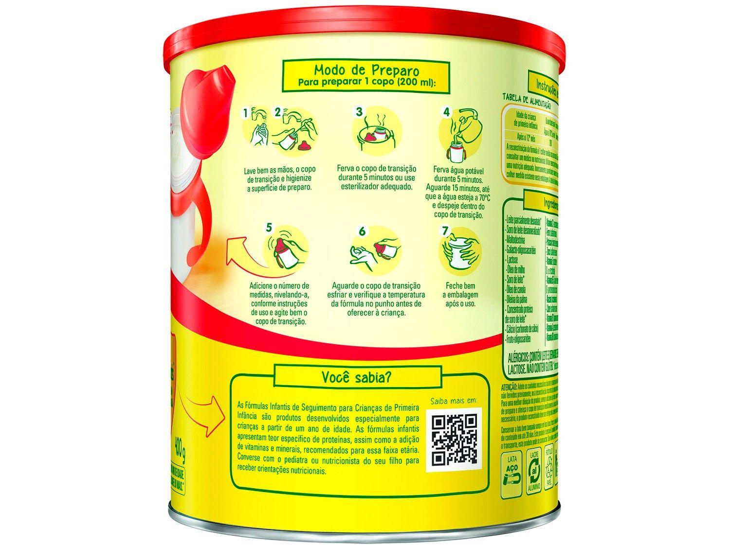 Composto Lácteo Ninho Original Fases 1+ Integral