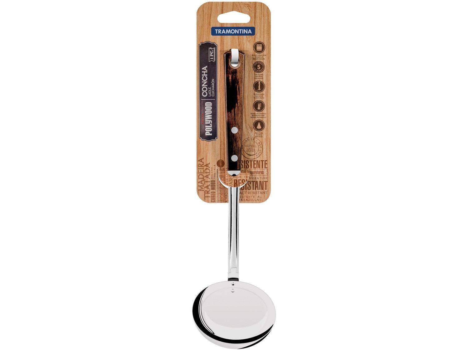Concha para Feijão Inox Tramontina Polywood
