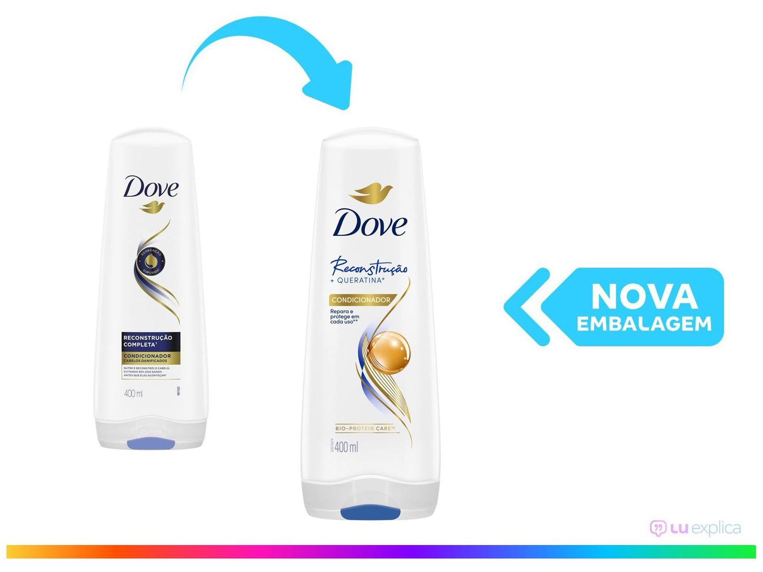 Condicionador Dove Nutritive Solutions Reconstrução Completa 400ml