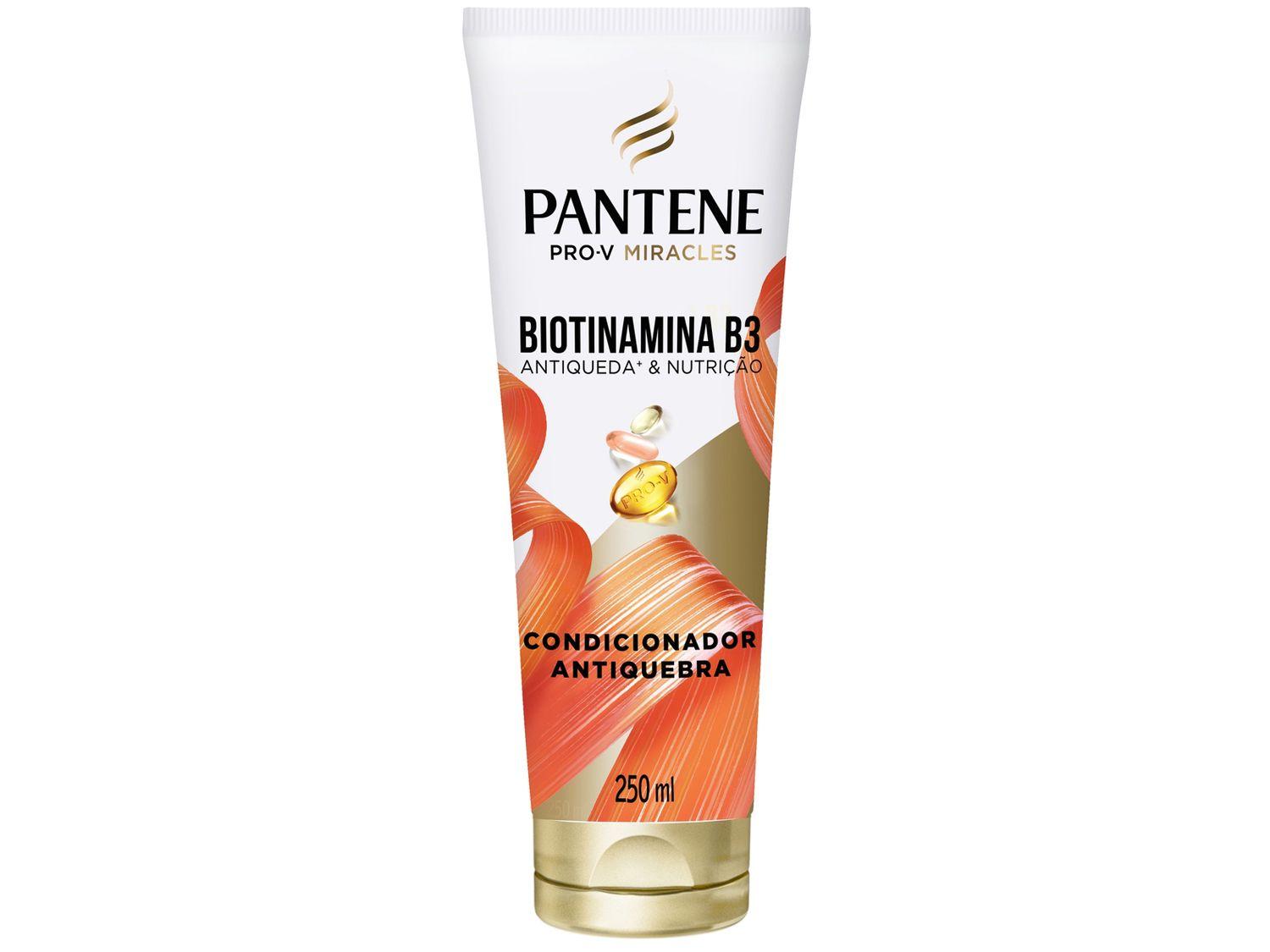 Condicionador Pantene Pro-V Miracles Biotinamina B3 Antiqueda & Nutrição 250ml