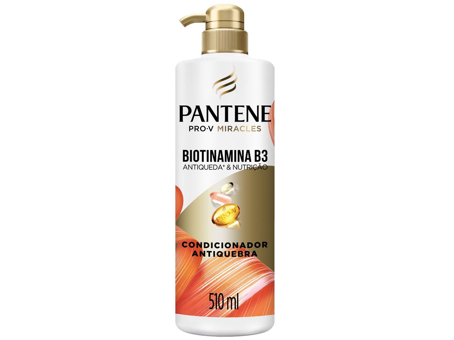 Condicionador Pantene Pro-V Miracles Biotinamina B3 Antiqueda & Nutrição 510ml