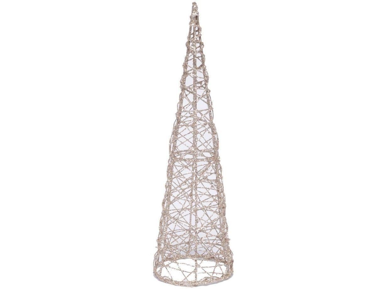 Cone de Natal Champagne 26cm 1019303 Cromus