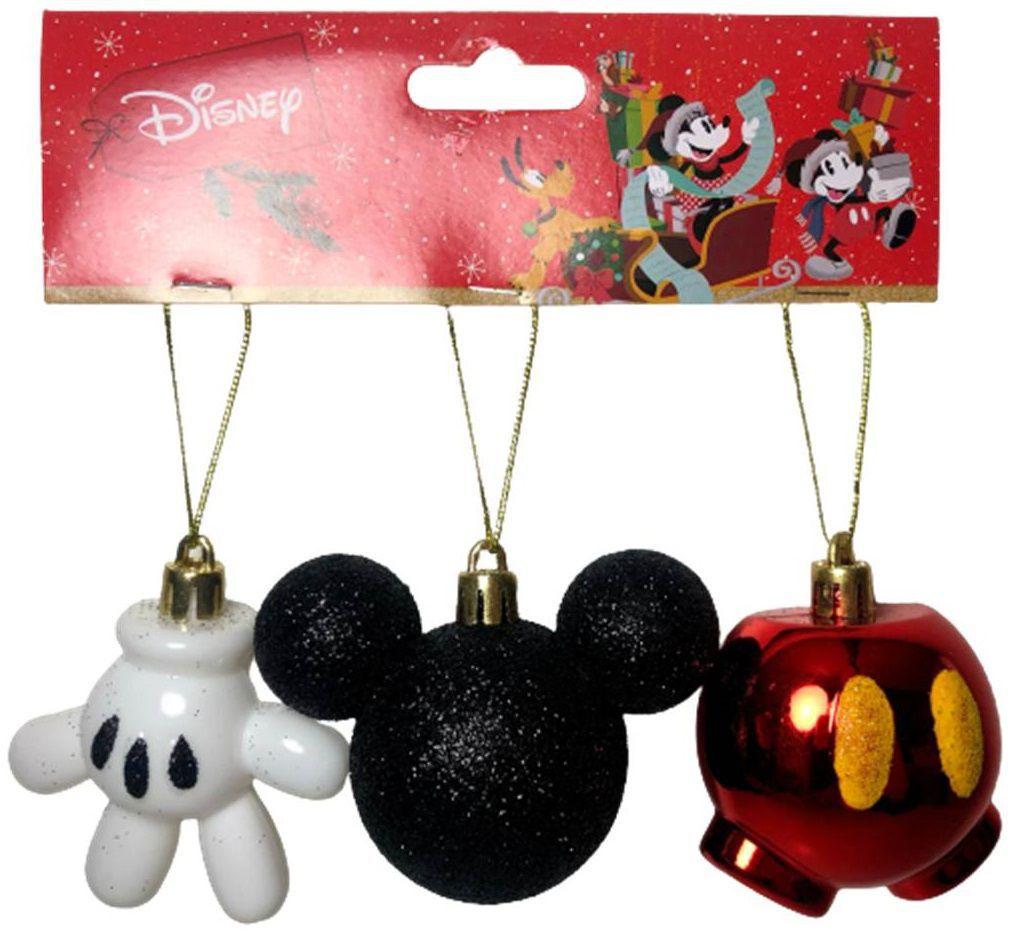 Conjunto 03 Ornamentos De Natal Enfeite De Árvore Mickey Mouse Mãozinha  Decoração Natalina - Disney - Decoração de Natal para Casa - Magazine Luiza