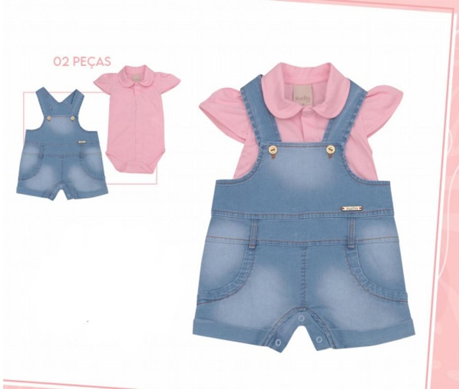 Conjunto Bebe Menina Jardineira Jeans E Body Gola Polo Rosa Katita Conjuntos De Bebes Magazine Luiza Conjunto Bebe Menina Jardineira Jeans E Body Gola Polo Rosa Katita Conjuntos De Bebes Magazine Luiza