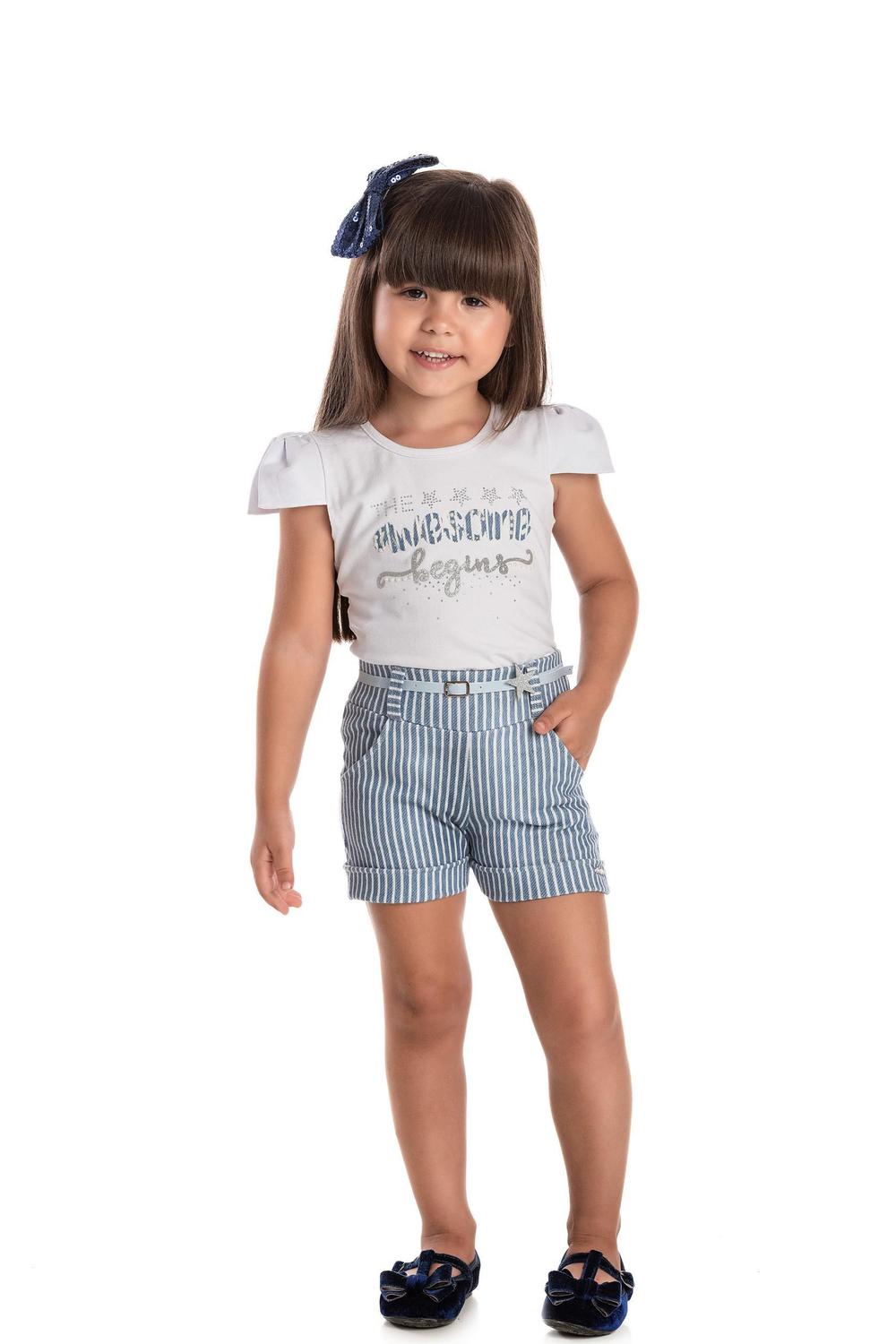 foto de blusa e short