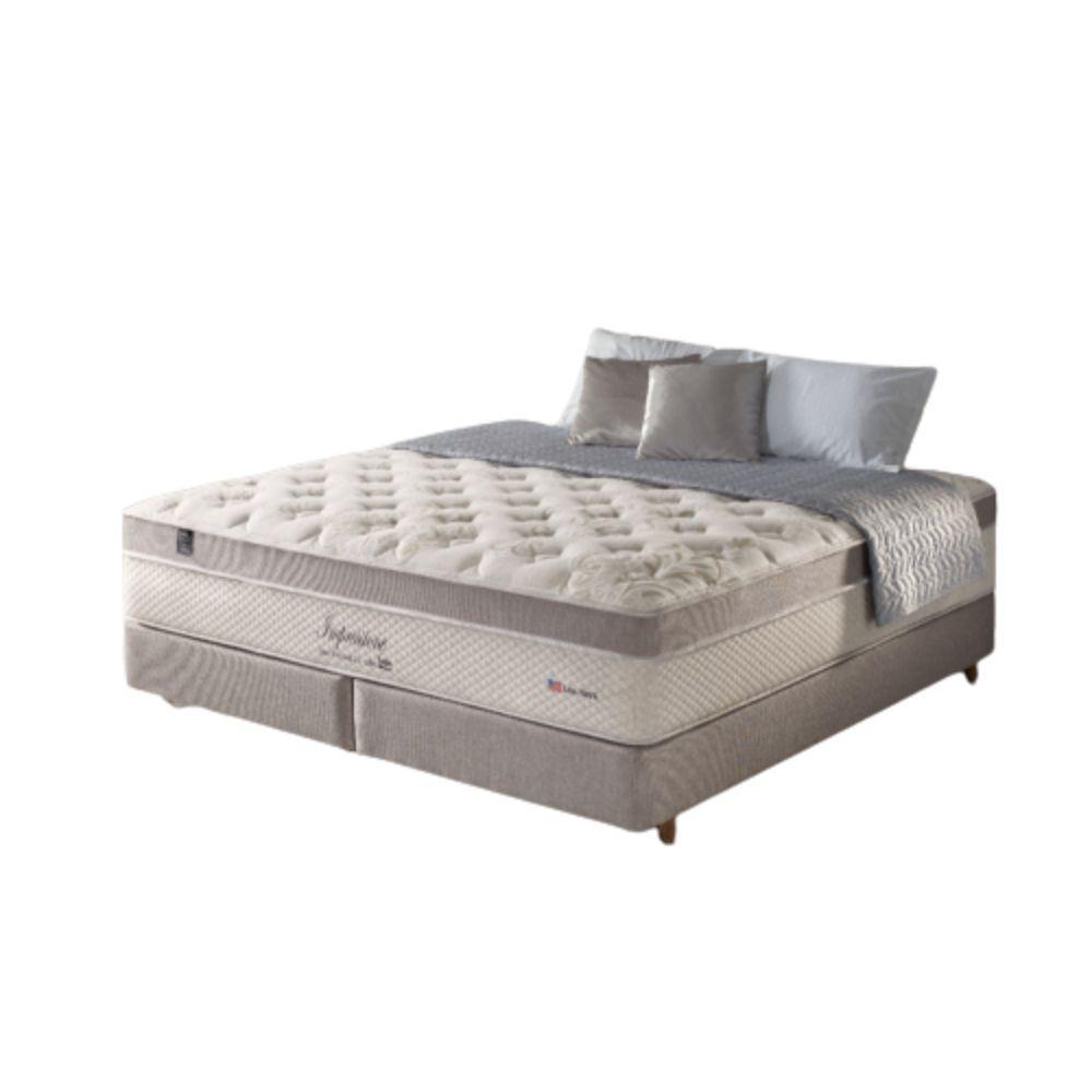 Conjunto Cama Box + Colchão Anjos Queen Impressione D33 - Allstate - Cama  Box Queen Size - Magazine Luiza