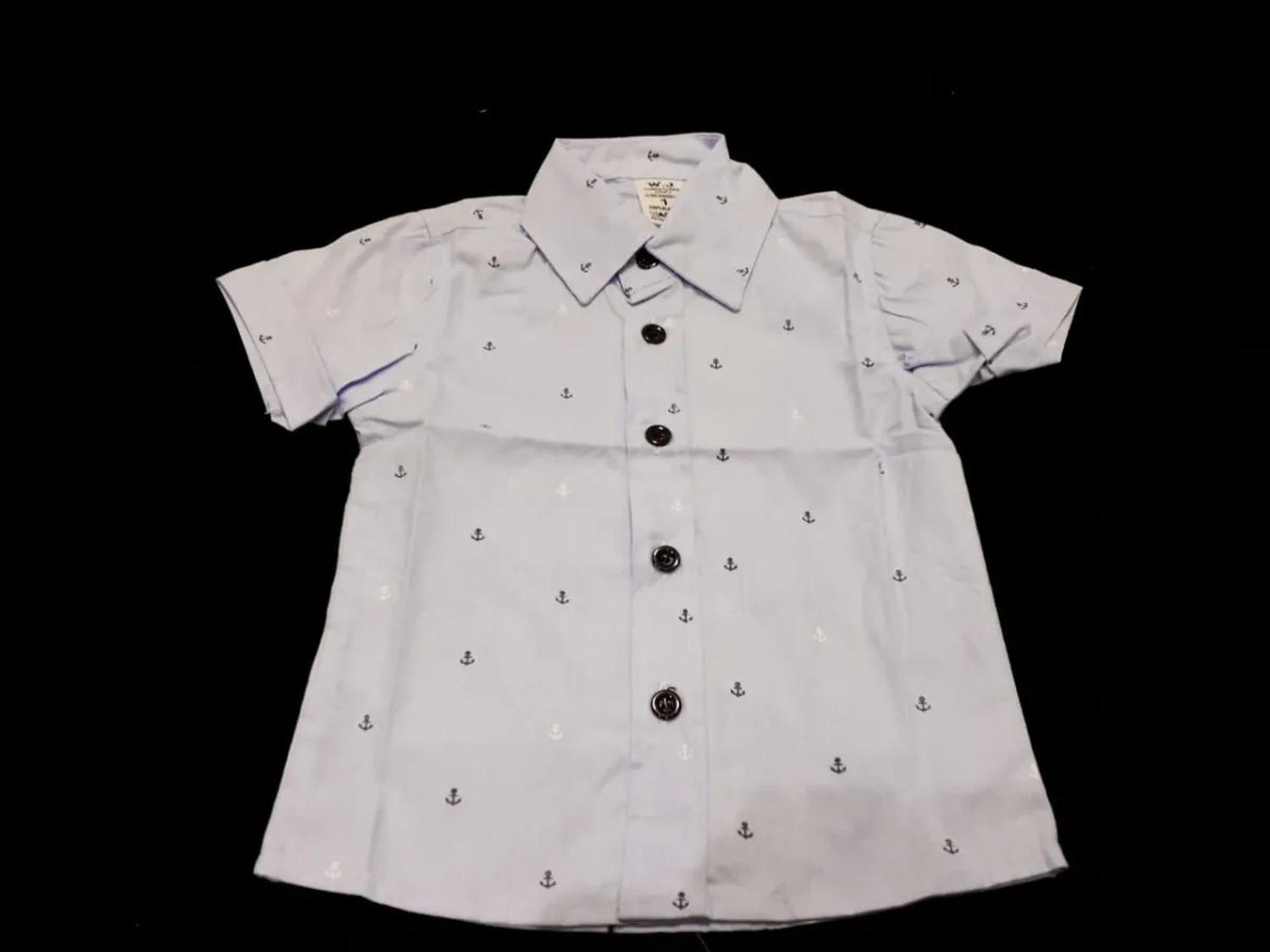 camisa social para bebe de 1 ano