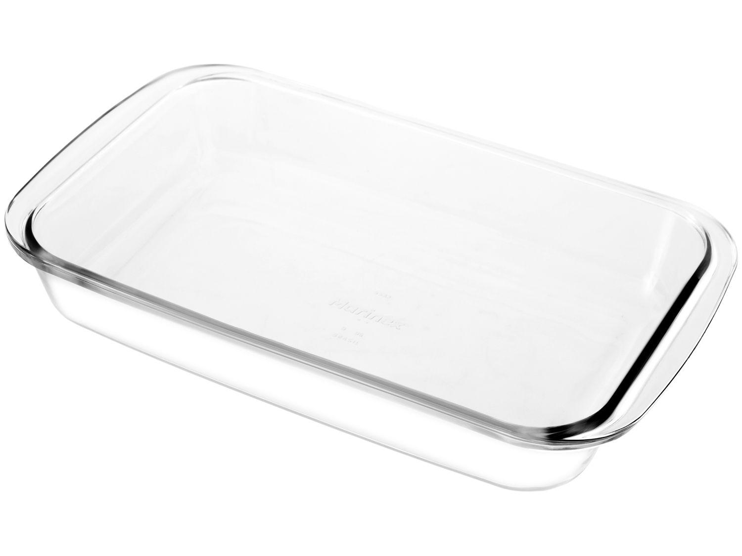 Conjunto de Assadeiras de Vidro Marinex