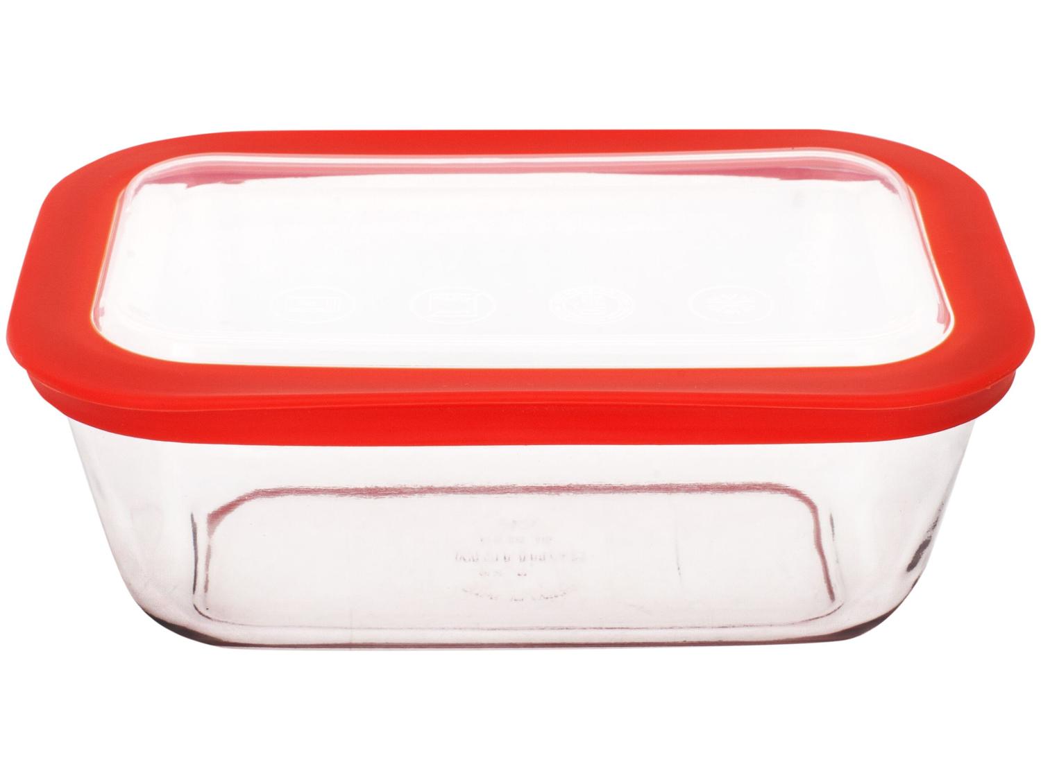 Conjunto de Assadeiras de Vidro Marinex Prática