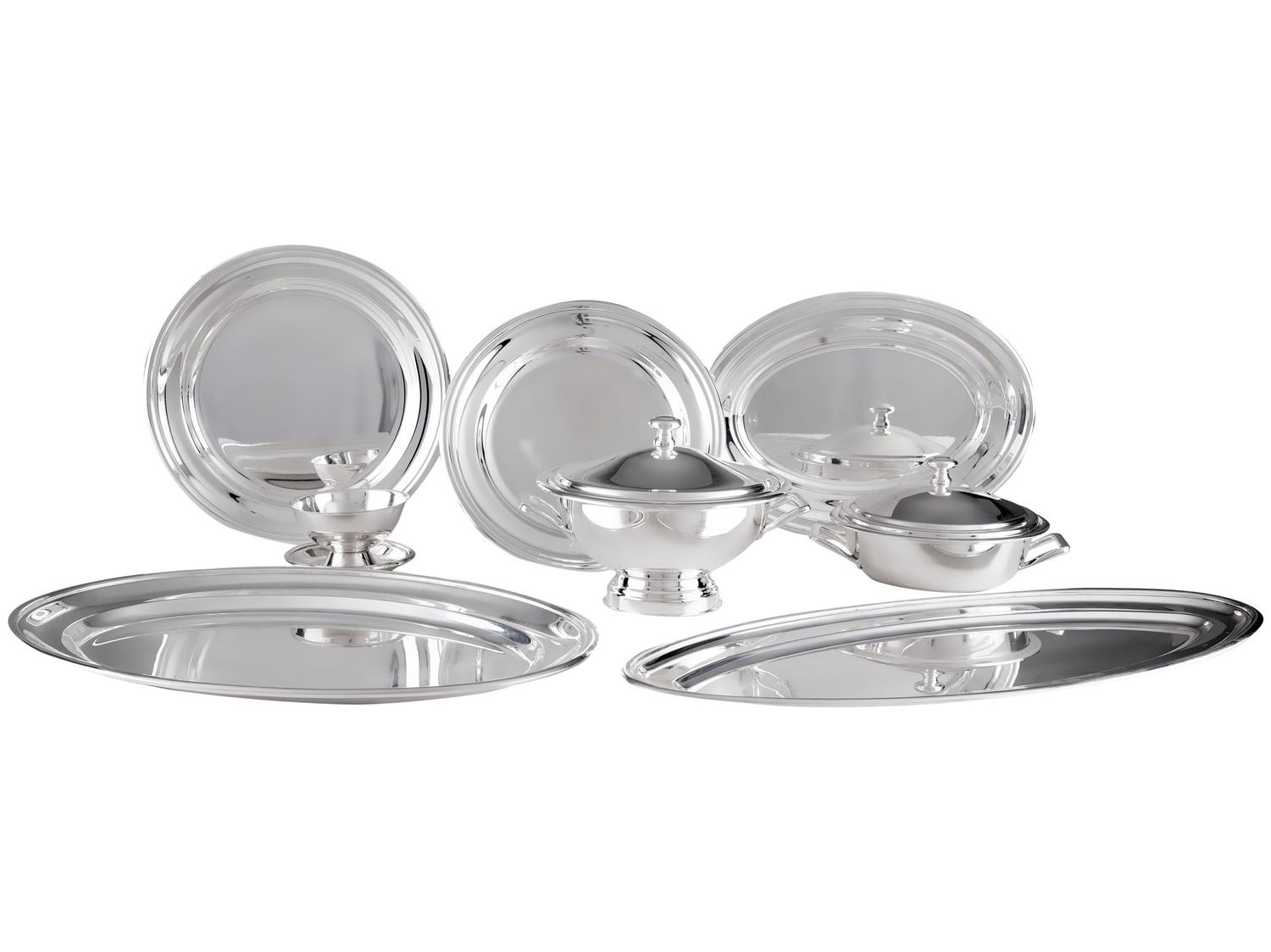 Conjunto de Baixelas de Inox Wolff Liso 8 Peças