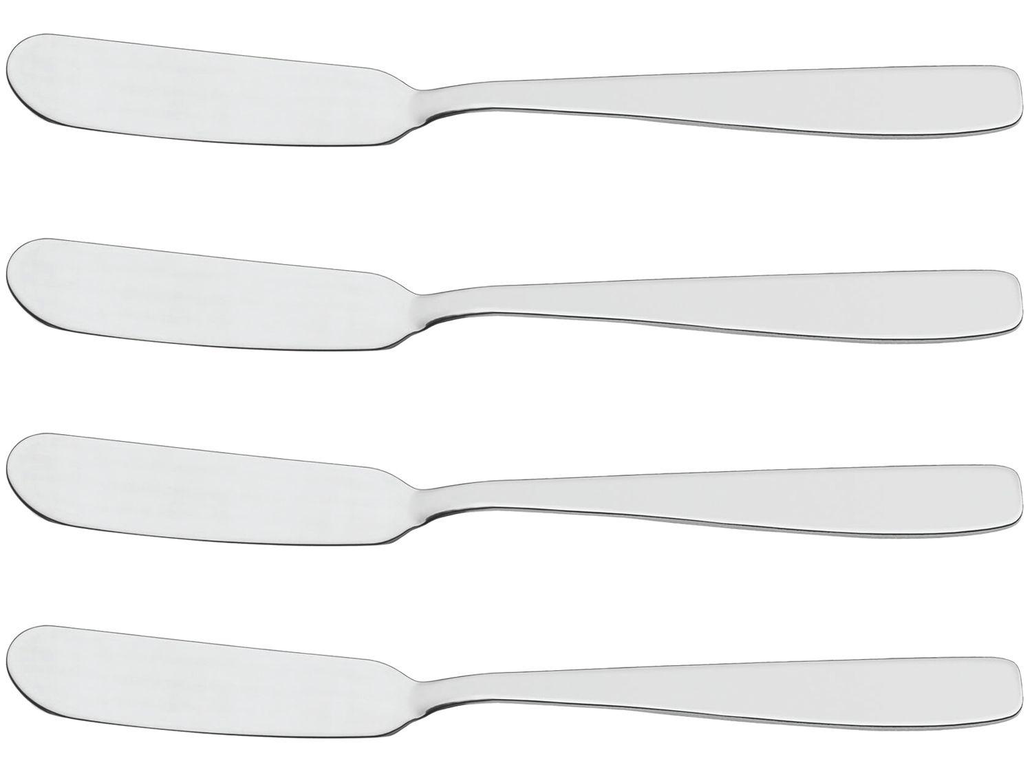 Conjunto de Espátulas para Manteiga Inox Tramontina Cosmos 4 Peças