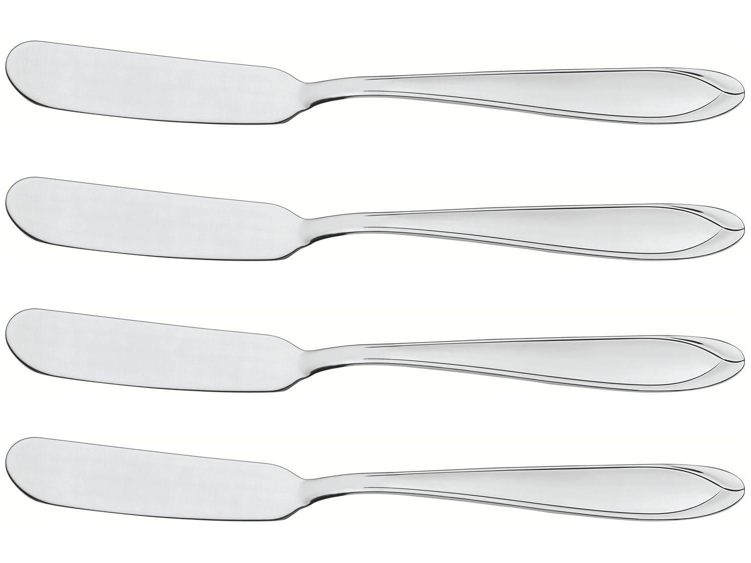 Conjunto de Espátulas para Manteiga Inox Tramontina Laguna 4 Peças