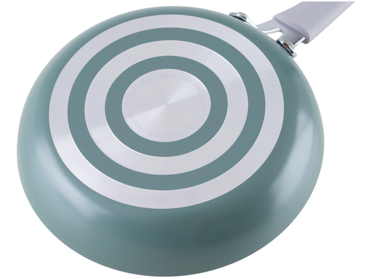 Conjunto de Frigideiras Antiaderente Tramontina Starflon Excellent Verde 2 Peças 20cm e 25cm