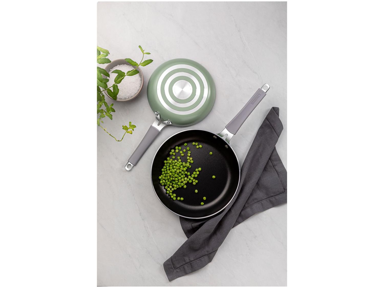 Conjunto de Frigideiras Antiaderente Tramontina Starflon Excellent Verde 2 Peças 20cm e 25cm
