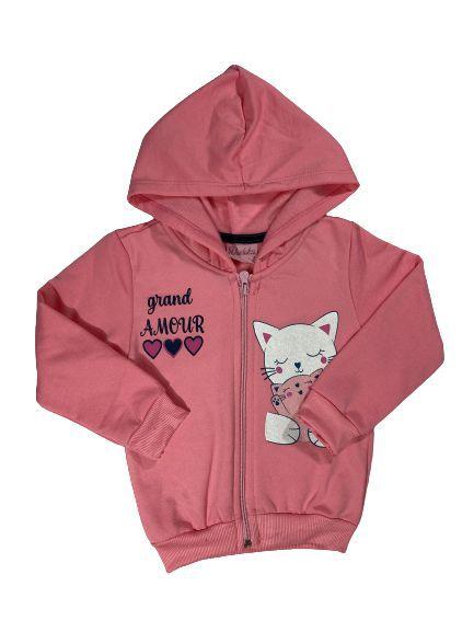 amour pink moletom com capuz