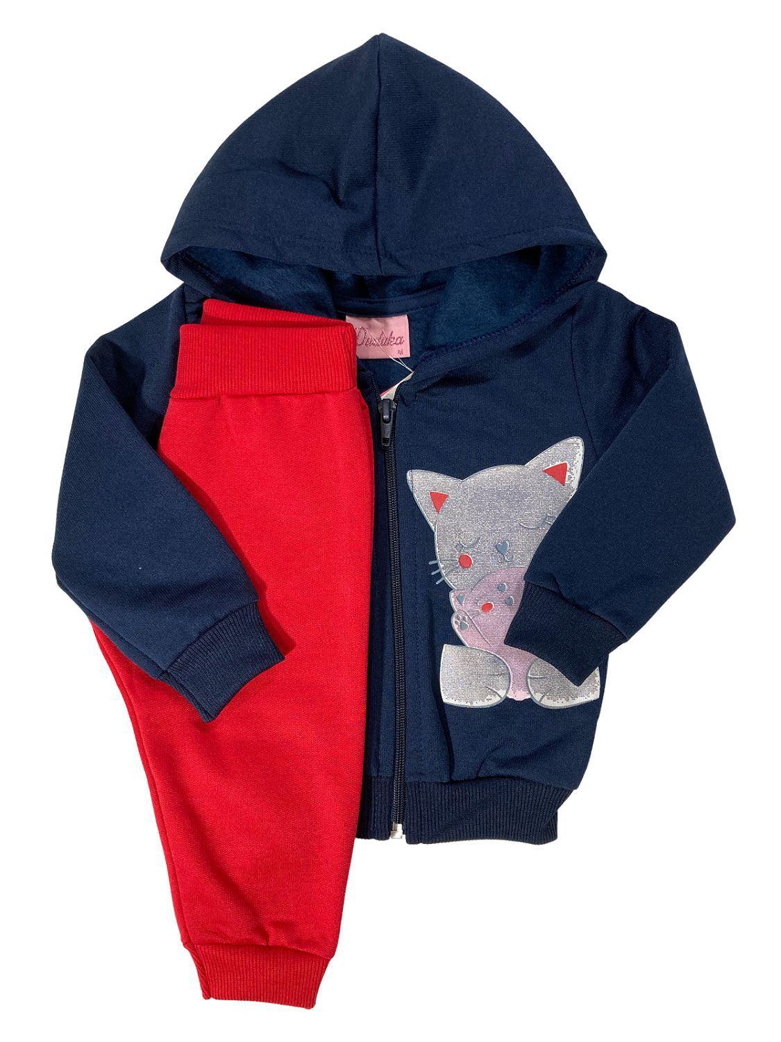 half blue half red moletom com capuz