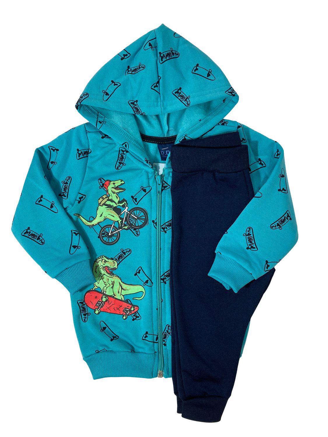moletom com capuz with dinosaur