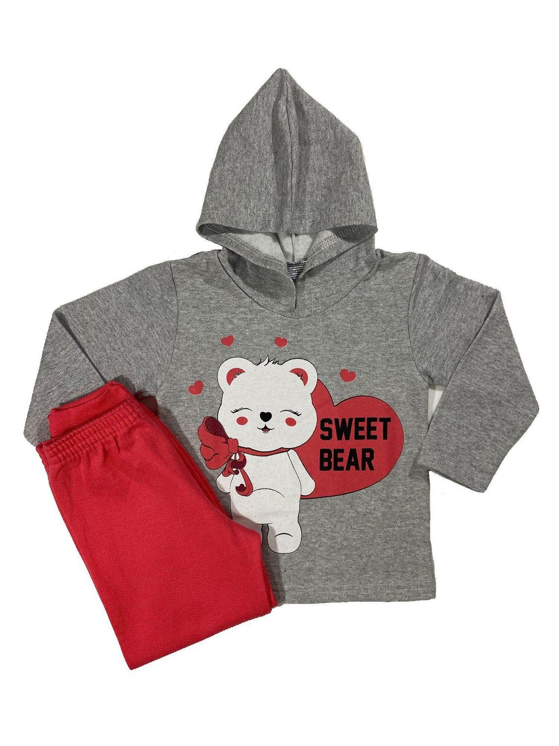 bear moletom com capuz