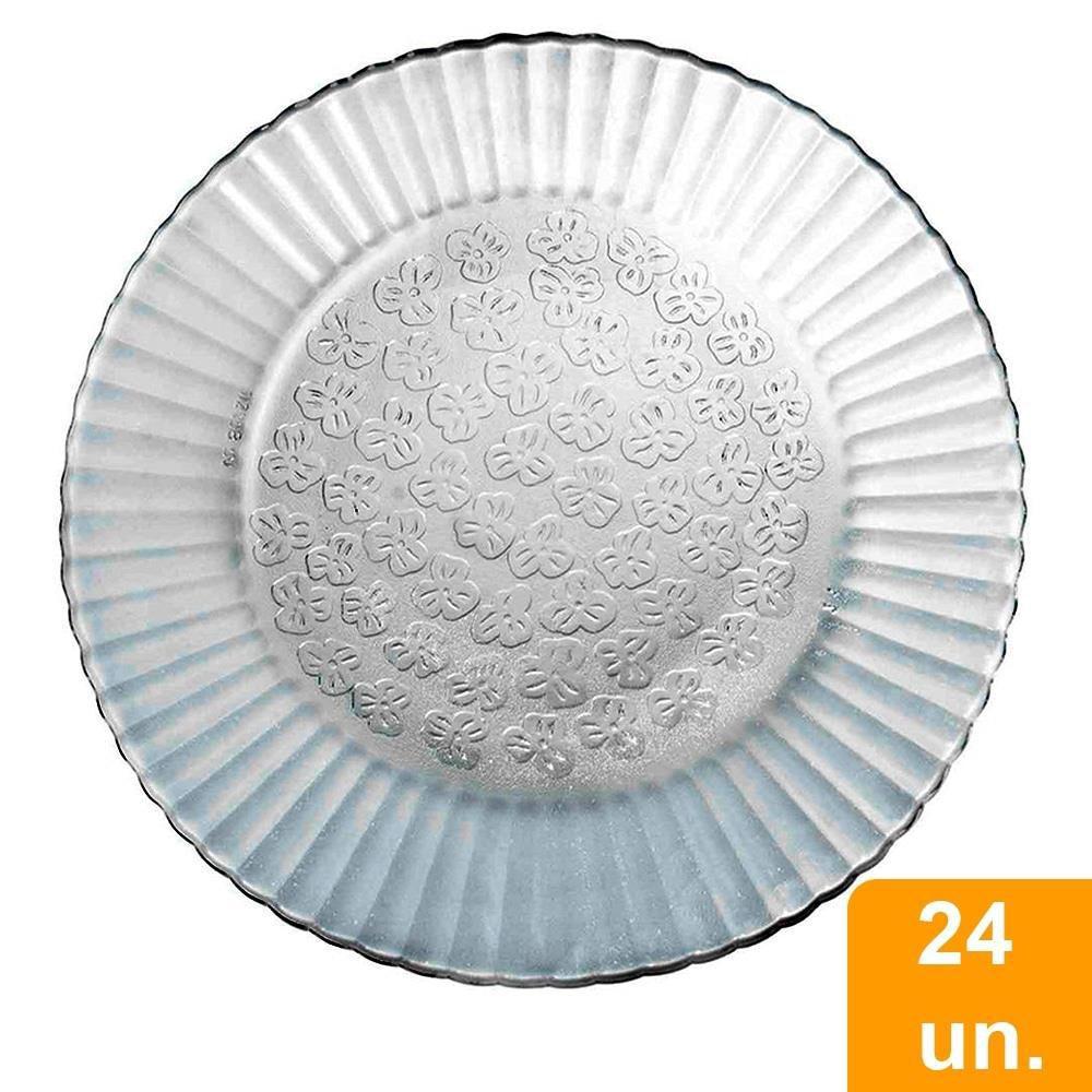 Conjunto De Pratos Duralex Fundo De Vidro Primavera 24 Pecas Duralex Marinex Prato Fundo De Sopa Magazine Luiza