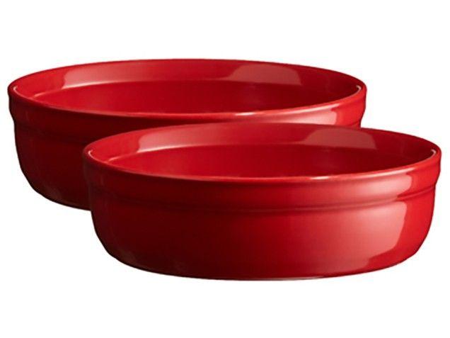 Conjunto de Ramequins 250ml Vermelho