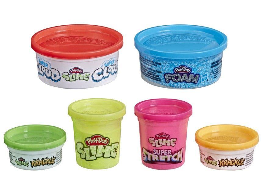 Conjunto de Slimes Mundo de Texturas Play-Doh