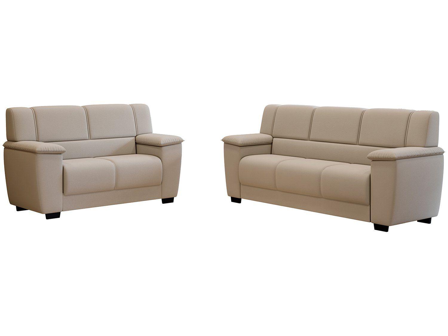 Conjunto de Sofás 2 e 3 Lugares Milão Besthouse