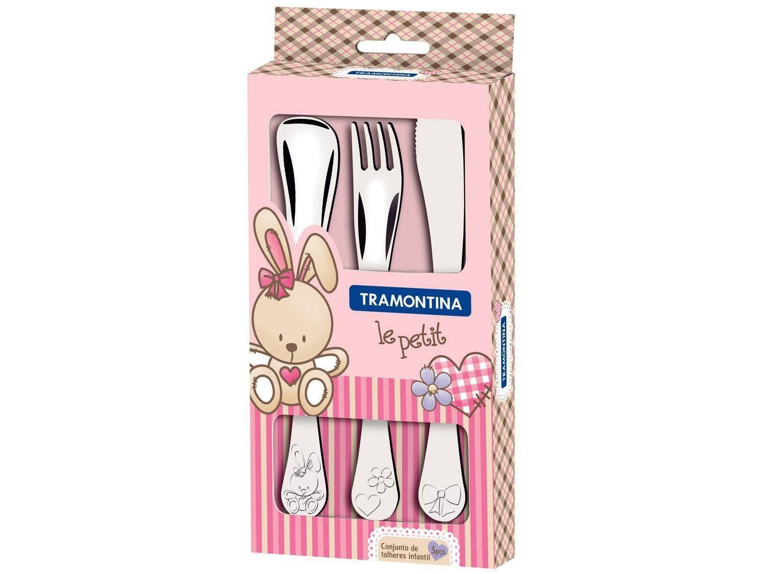 Conjunto de Talheres Tramontina Inox Infantil