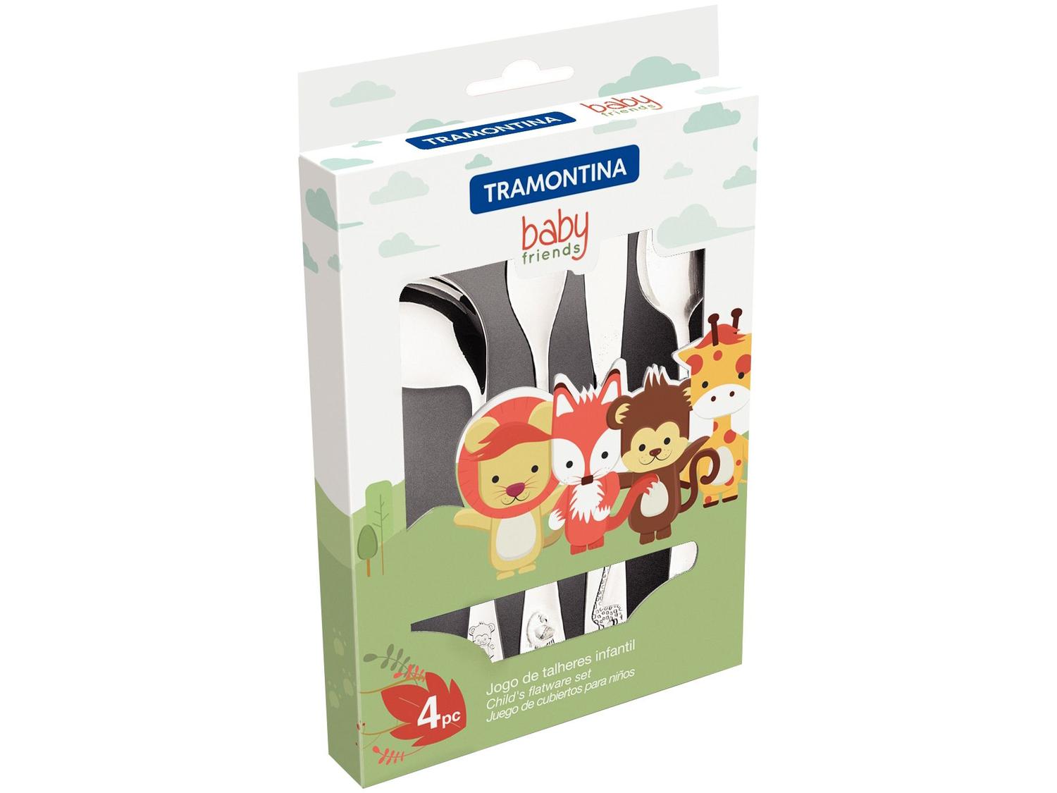 Conjunto de Talheres Tramontina Inox Infantil