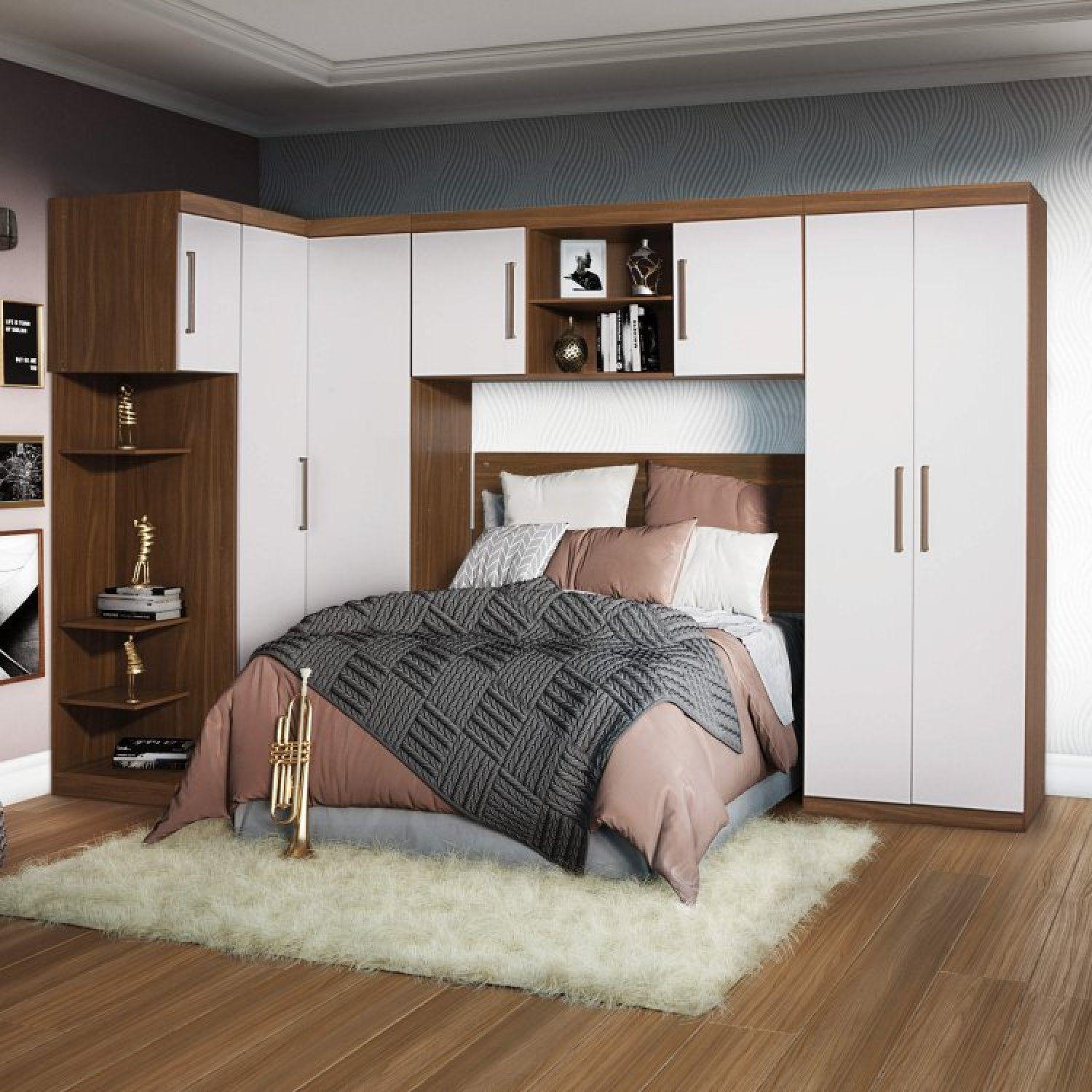 Conjunto Guarda Roupa Modulado Canto Casal E Cabeceira 5 Pe as Sau conjunto-guarda-roupa-modulado-canto-casal-e-cabeceira-5-pe-as-sau