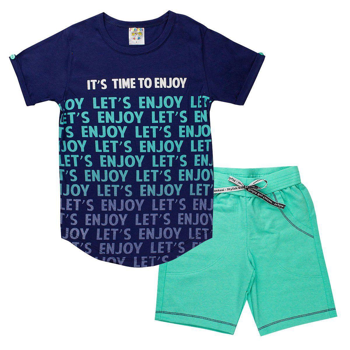 conjunto time infantil