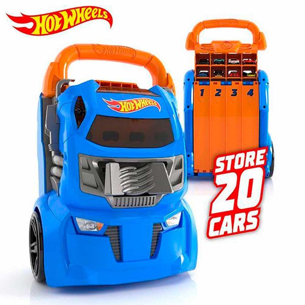 Porta Carritos Hot Hot Wheels Porta Autos Maleta Metálica Roda Hot