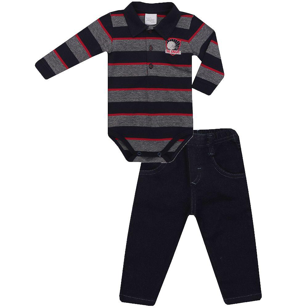 calça jeans masculina para bebe