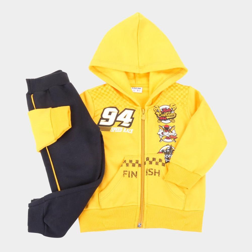 yellow flamingo moletom com capuz