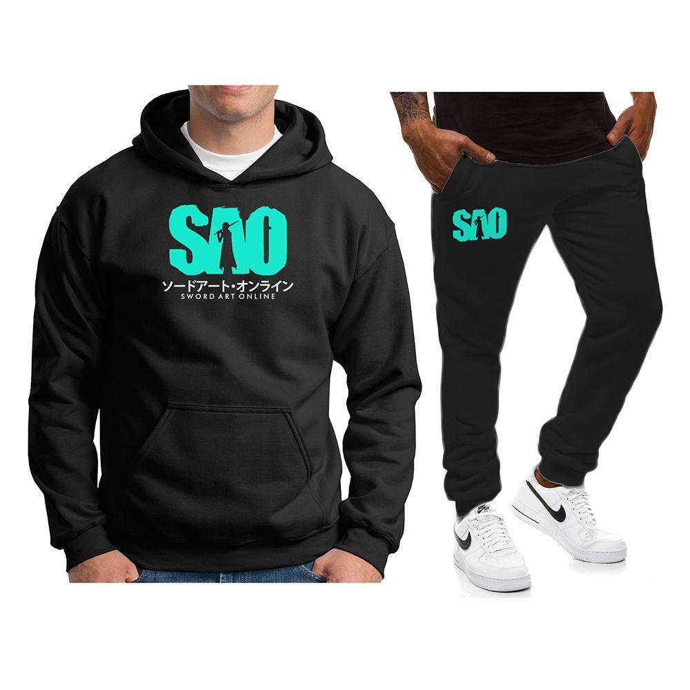 sword art online moletom com capuzs