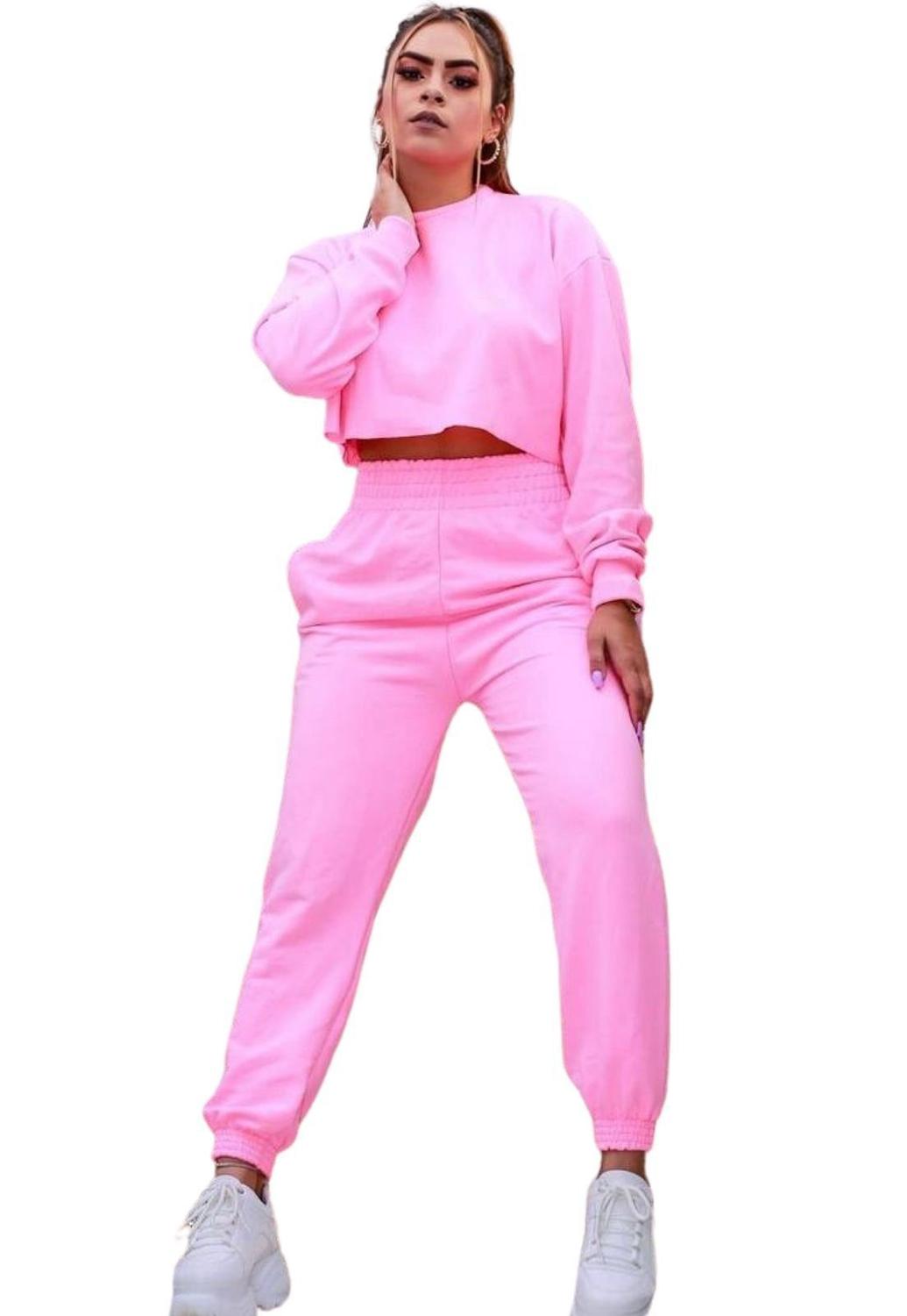 joggers and matching moletom com capuz