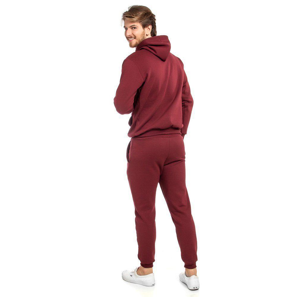 burgundy puma moletom com capuz