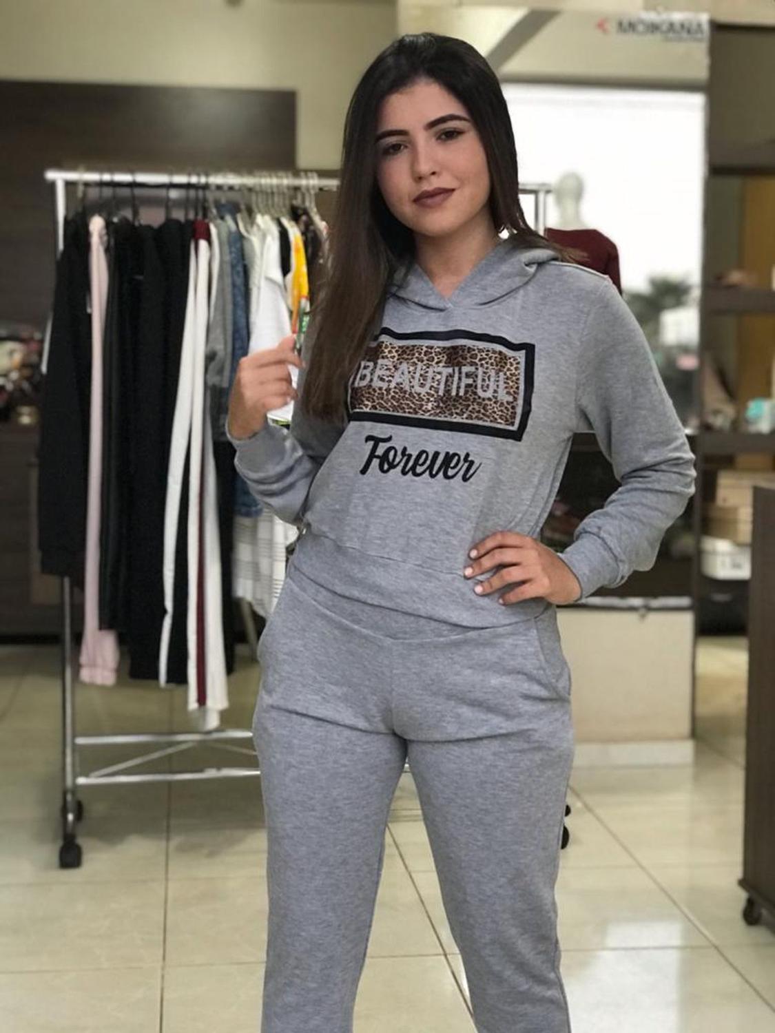 Conjunto moleton feminino cores variados - RIAMORE - Conjunto de Roupa ...