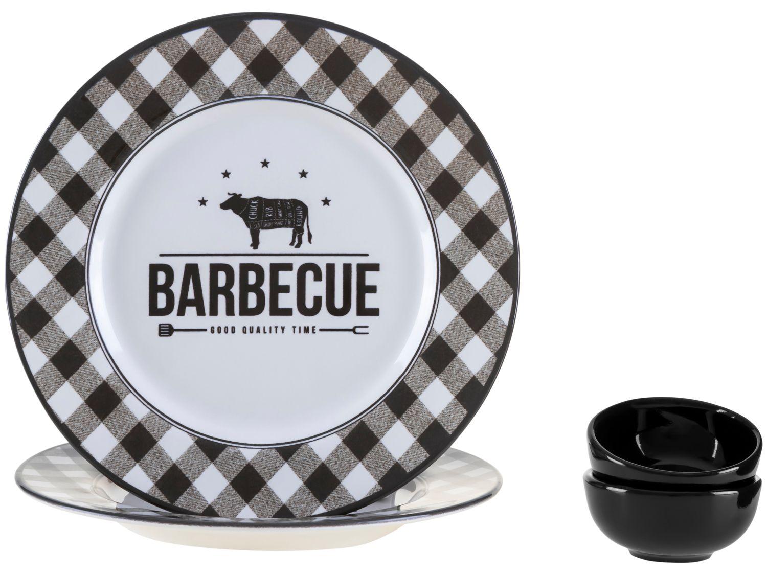 Conjunto para Servir Alleanza Barbecue 4 Peças