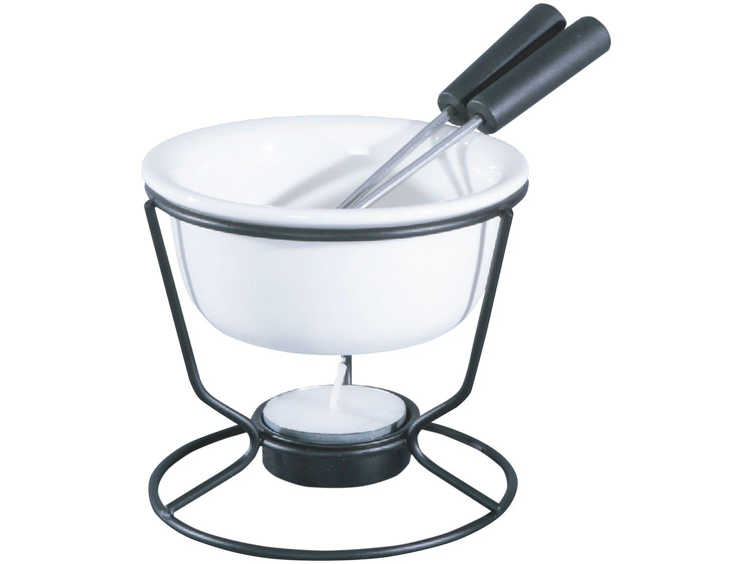 Conjunto Raclette e Aparelho de Fondue Cerâmica