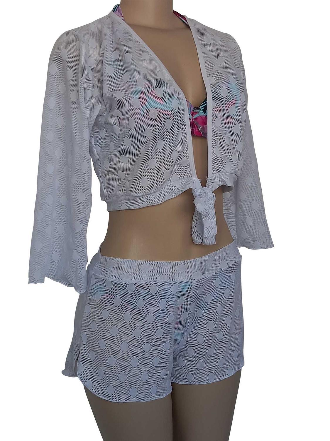 conjunto saida de praia