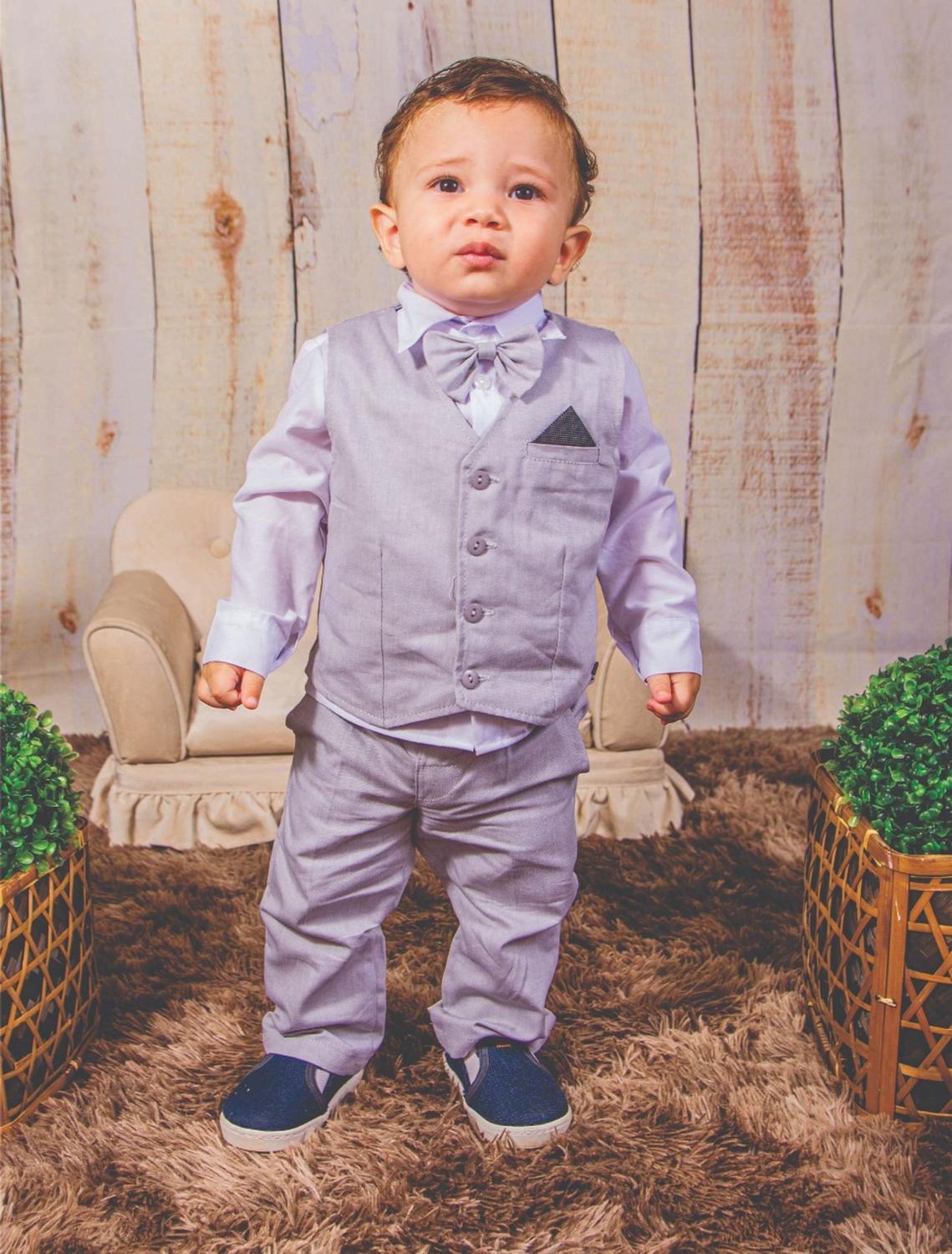 Conjunto Social Festa Casamento Colete Bebe Esporte Fino 5 Pecas 3 Meses A 1 Ano Ranna Bebe Conjuntos De Bebes Magazine Luiza